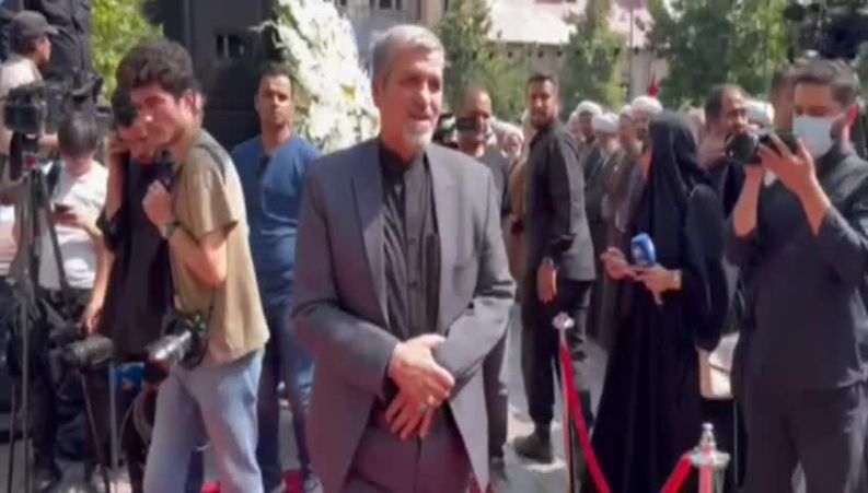 مراسم وداع با شهید امیرعبداللهیان در تهران با حضور مقامات کشوری و لشکری