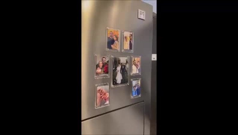 نگاهی به قاب عکس های دست ساز مونا کرمی برای جشن اولین سالگرد ازدواج / نمایش عشق در جزئیات