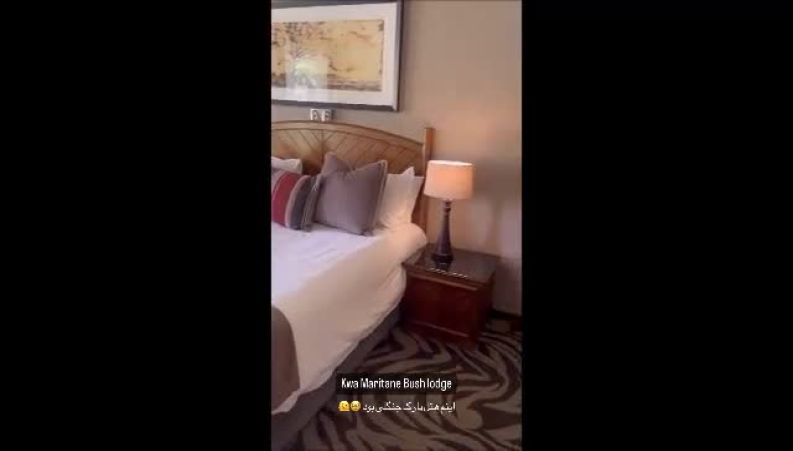 بابک جهانبخش و پریا پرتویفرد در سفری به یادماندنی در هتل لاکچری با چشم اندازی از طبیعت بکر آفریقا