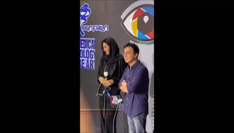 اختلاف قدی عمو پورنگ با پریناز ایزدیار سوژه شد