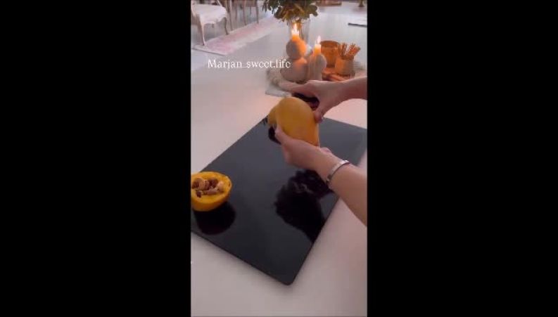 روش‌های برش زدن انبه