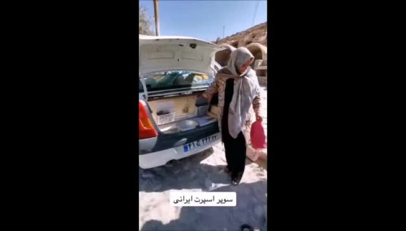 خلاقیت بی‌نظیر بانوی سبزواری در تبدیل خودروی ال 90 به کمپر لوکس، یک سوپر اسپرت ایرانی+ ویدیو