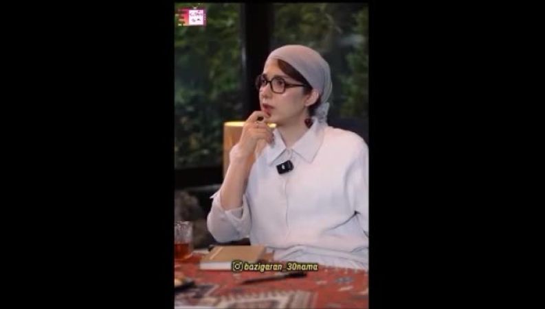 لحظه‌ای بامزه و حاشیه‌ساز در گفتگوی روشنک گرامی و علی ضیا / واکنش هوشمندانه ضیا به لو رفتن خبر ازدواج