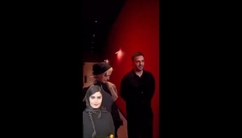وایرال شدن ویدیویی از شوخی جالب الناز شاکردوست با سامان صفاری در اکران فیلم کج‌پیله