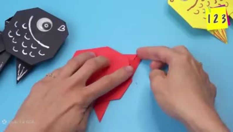 تقویت مهارت‌های ظریف با حرف م راهنمای گام به گام ساخت کاردستی موش  با کاغذ و مقوا