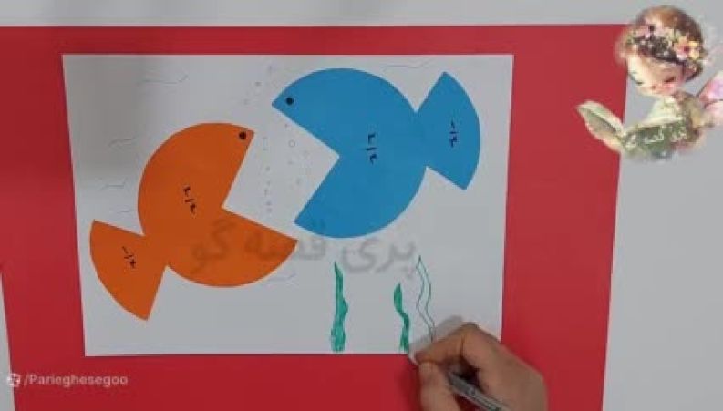 جدول مقایسه کسرها با نوارهای رنگی؛ کاردستی‌هایی که ریاضی را از یک درس خشک به یک فعالیت جذاب تبدیل می‌کند