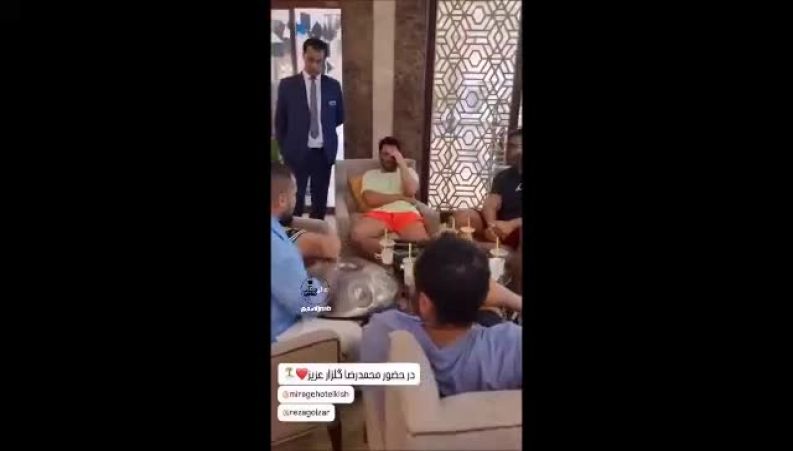 کلافگی رضا گلزار از هنرنمایی یکی از طرفدارانش سوژه شد 