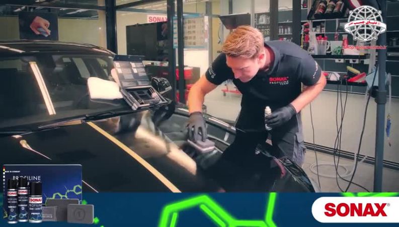 نحوه اجرای نانو سرامیک بدنه خودرو Sonax