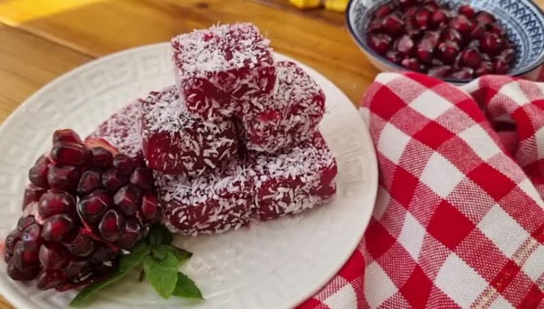 طرزتهیه مسقطی انار