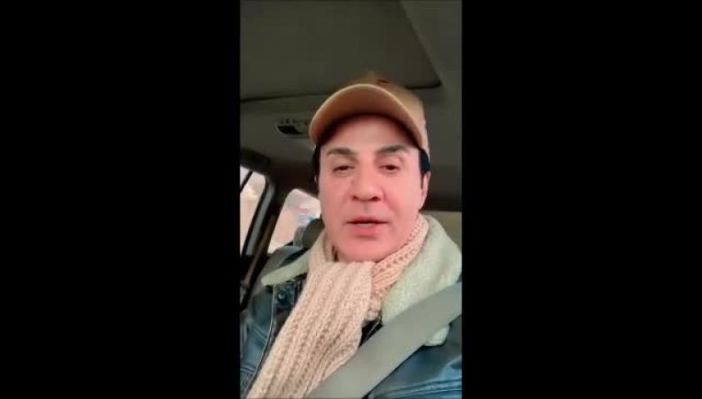 وقتی هلیا امامی با خودرویش  عمو پورنگ را می رساند 