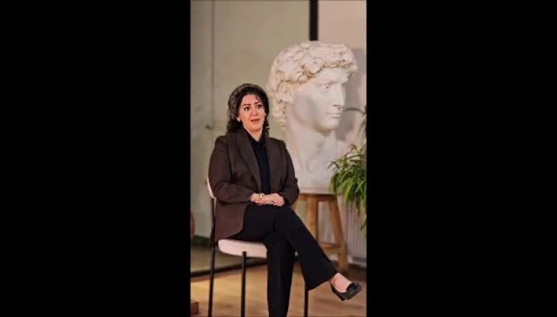 نمایشگاه انفرادی بهارنوروزپور همسر امیرعلی نبویان