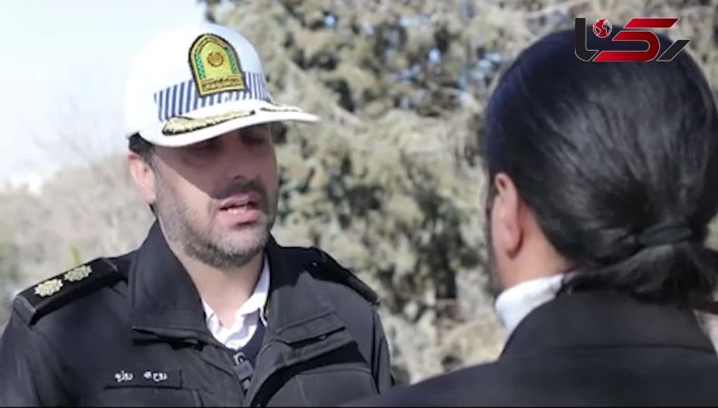 فیلم بازداشت بلاگر آشپز معروف تهرانی توسط پلیس