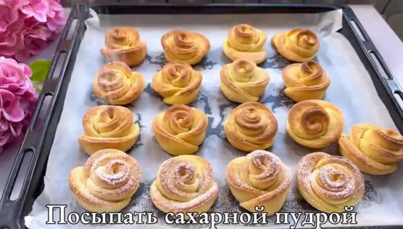 شیرینی رز روسی