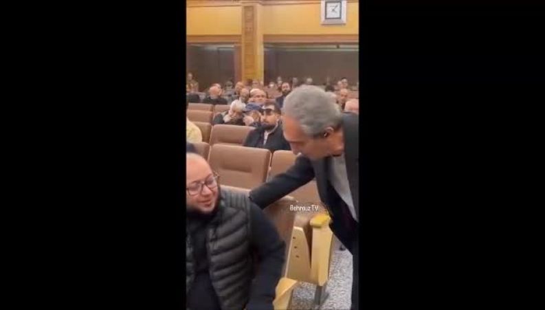 سوتی خشایار راد در دیدار با مازیار لرستانی؛ چطوری شهره! 