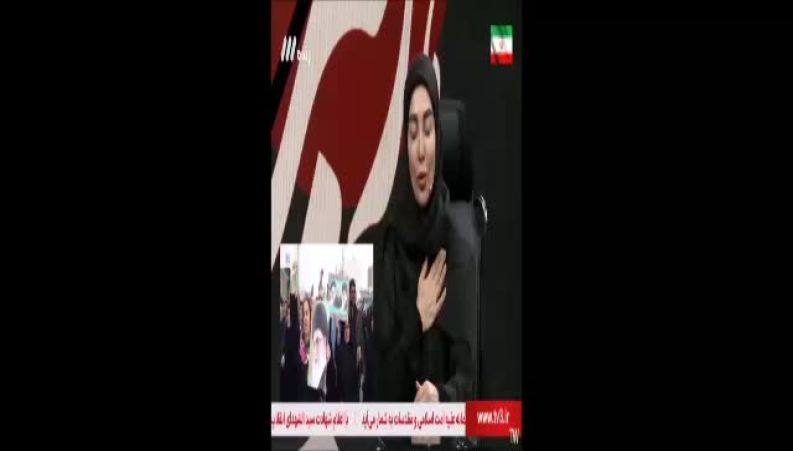  ژیلا صادقی: قلبم مچاله است که رهبر انقلاب امروز نیستند