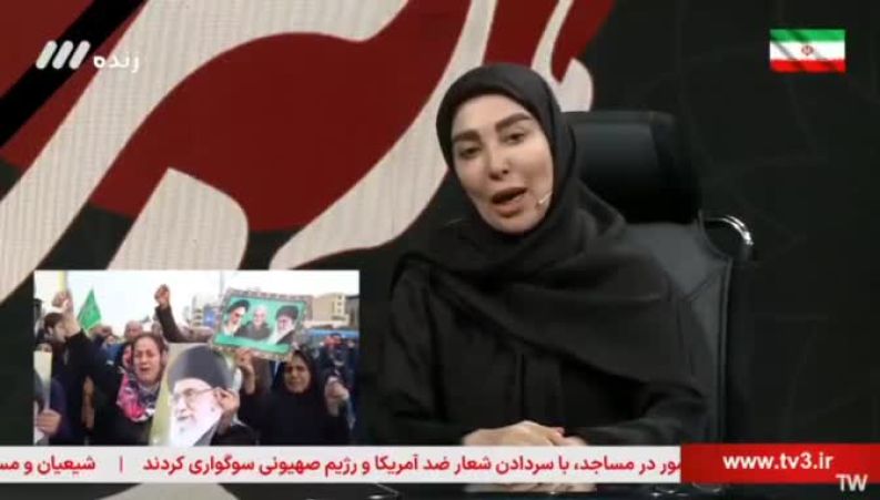  ژیلا صادقی: قلبم مچاله است که رهبر انقلاب امروز نیستند