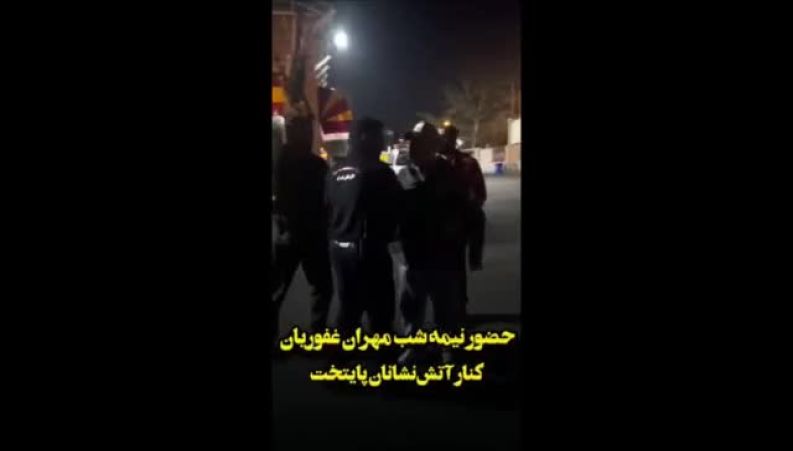 شوخی مهران غفوریان با آتش‌نشانِ تازه داماد‌