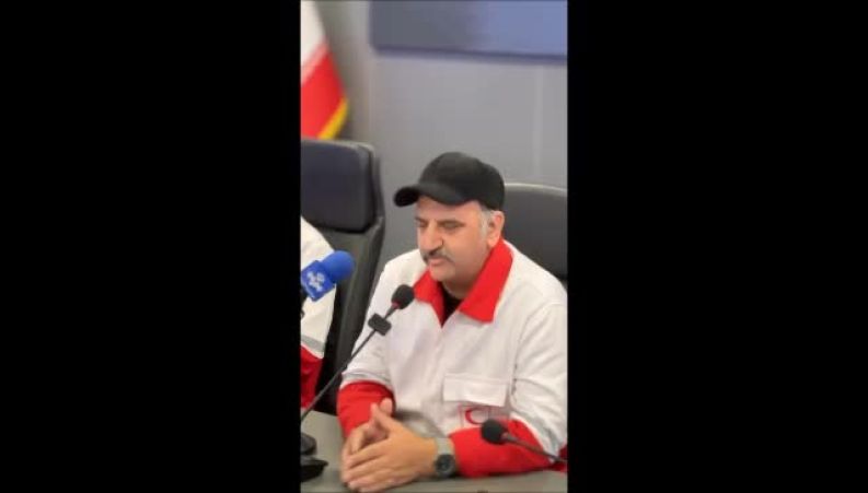 حضور دو بازیگر سینما و تلویزیون در جمعیت هلال احمر