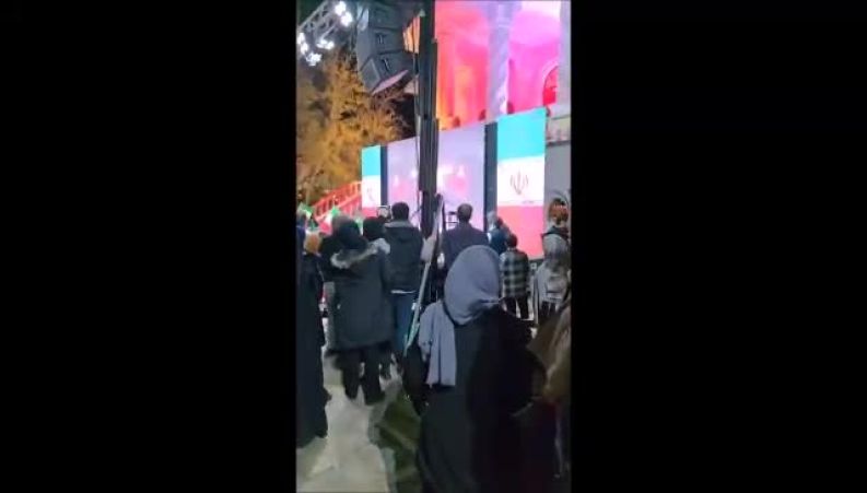 پخش کنسرت خواننده زن لبنانی در باغ فردوس تهران!