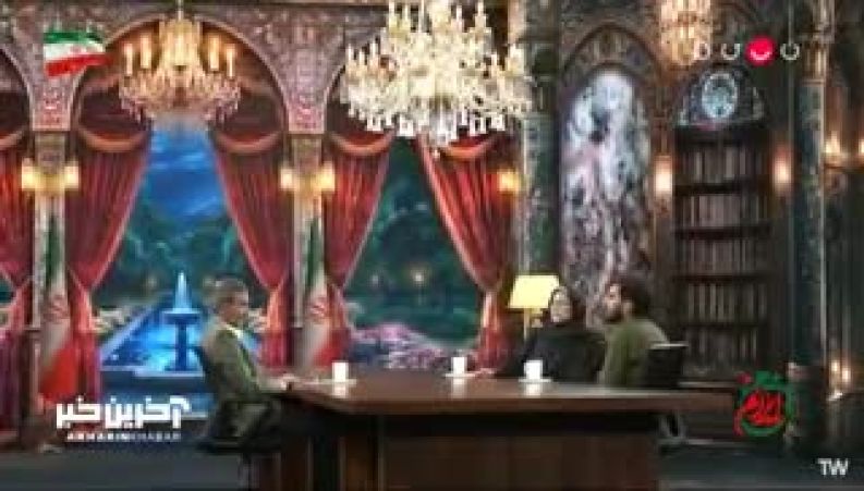 سه ساعت گریه کردن خانم بازیگر در یک سریال تلویزیونی