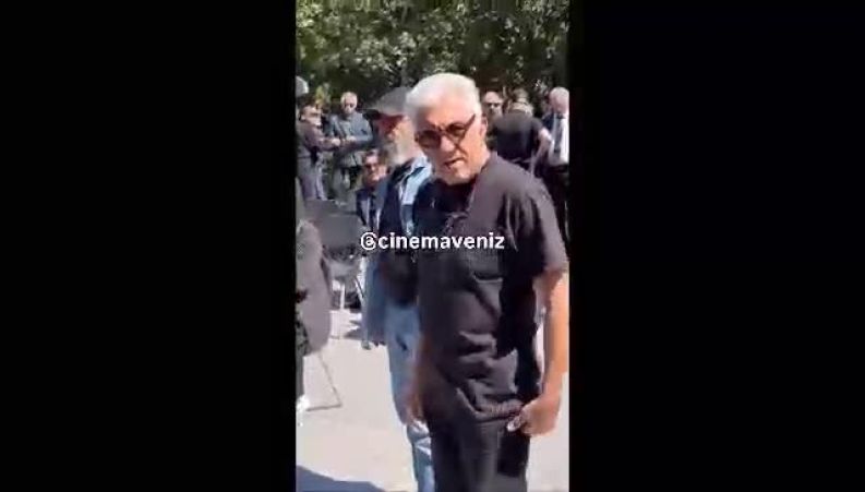تصاویر همسر و فرزند بهناز نازی در مراسم تشییع 