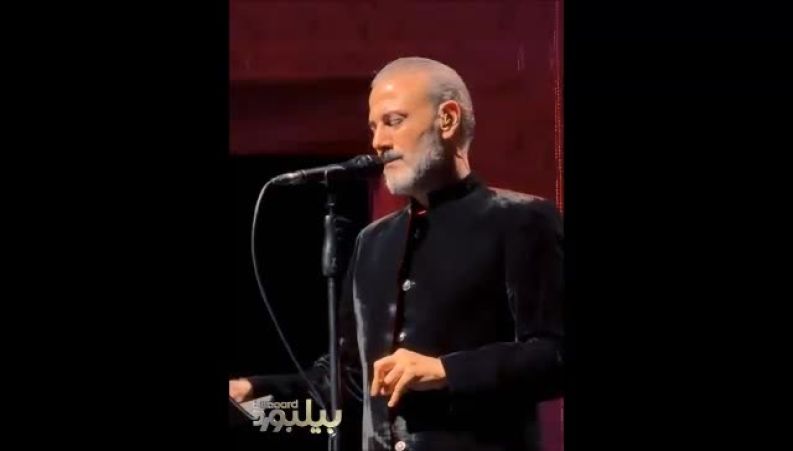 بازگشت متفاوت علیرضا قربانی با لباس مشکی روی صحنه