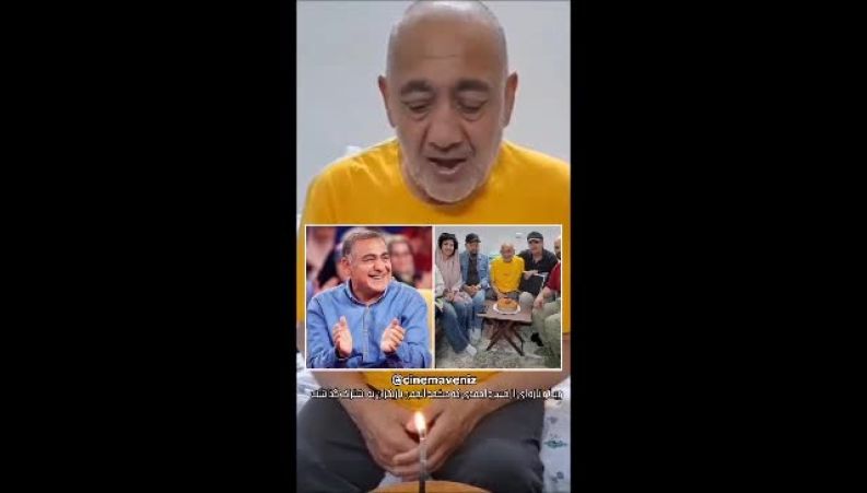 ویدئوی عیادت انجمن بازیگران از خسرو احمدی در روز تولدش