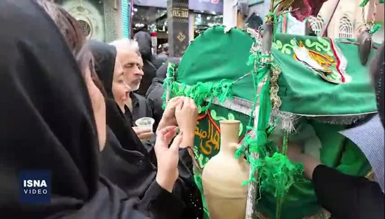 حال و هوای تاسوعا در تهران؛ حضور مردم در هیئت‌ها و دسته‌های عزاداری پایتخت