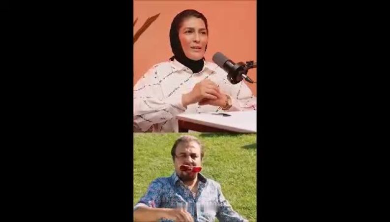 خاطره الهه منصوریان از همبازی شدن با رضا عطاران 
