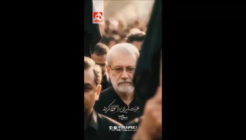 تصویرسازی از شهید لاریجانی در آخرین دیدار