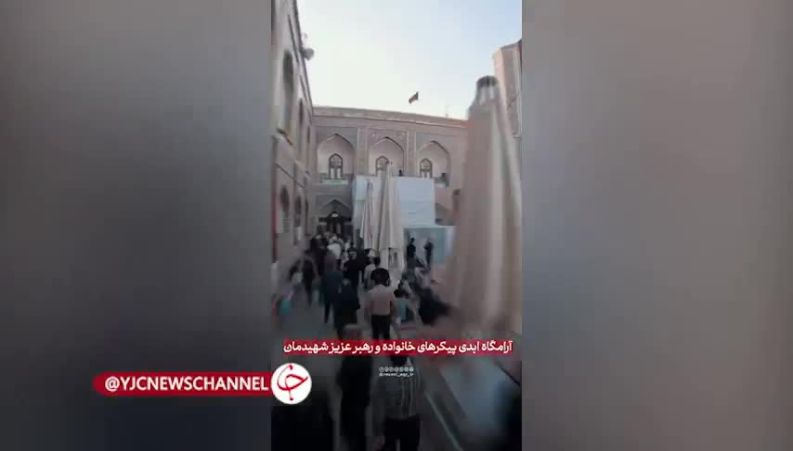رواق دارالذکر کجاست؟ تصاویری از محل تدفین رهبر شهید انقلاب در حرم رضوی
