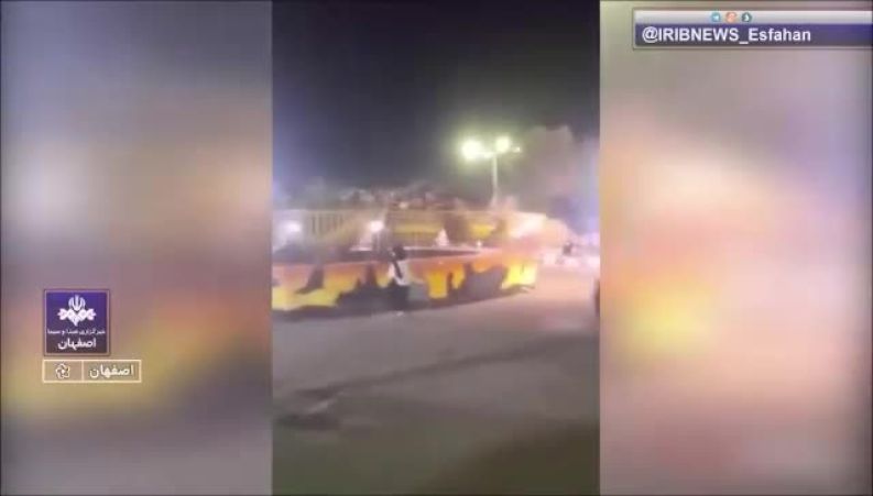 حادثه در شهربازی ملک‌شهر اصفهان؛ ۲ نفر راهی بیمارستان شدند 