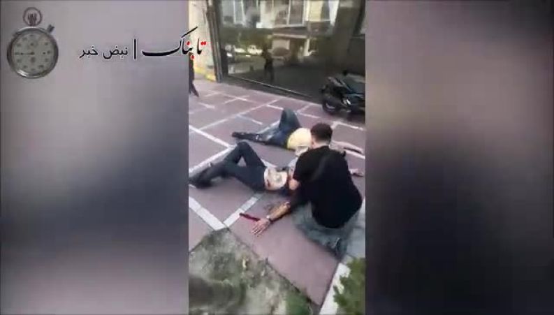 ترمز بریدن مرگبار اتوبوس در خیابان ولیعصر +18 