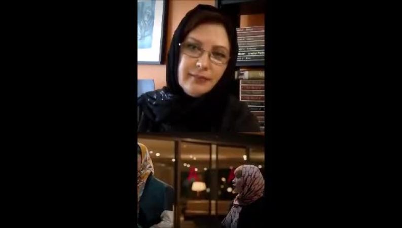 ویدیویی از لعیا زنگنه که طی این ساعات وایرال شد 