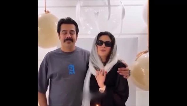 سوپرایز مریم مومن در جشن تولدش 