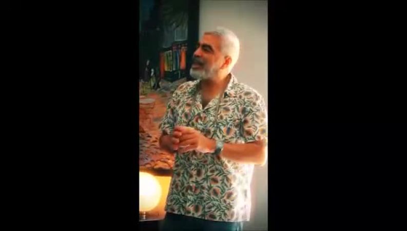 مهران مدیری، پشت‌صحنه «استخر» را عاشقانه کرد
