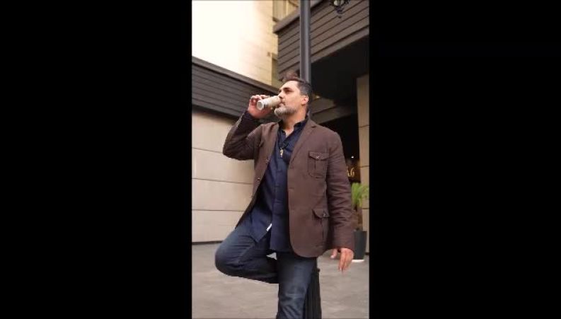 چالش خنده‌دار بازیگر ستایش به سبک سوپرمدل‌ها! 