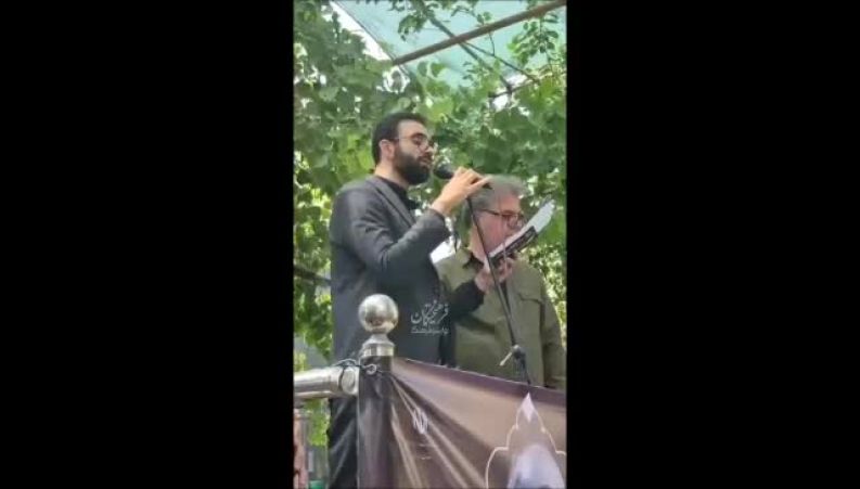 حرف‌های احساسی نوه ایرج در مراسم وداع با «پهلوان آواز»
