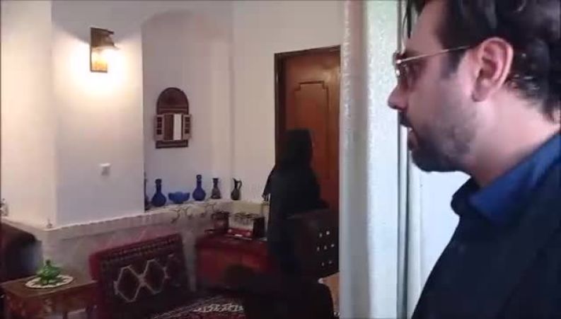 بازدید فرزندان زنده‌یاد ایرج از خانه پدری در زادگاهش